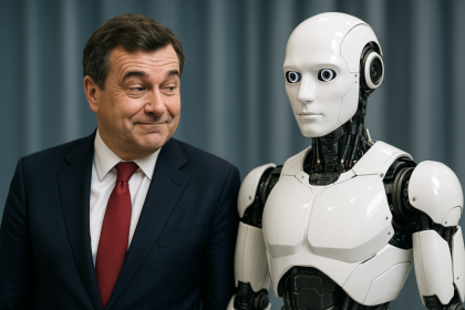 Satirická glosa Vladislava o tom, jak by to vypadalo, kdyby do české politiky vstoupila umělá inteligence.